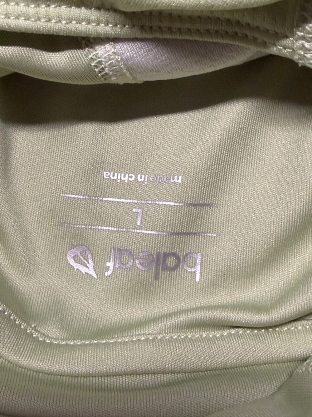 Baleaf Light Green Long-Sleeve Hoodie Performance Shirt - Picture 5 of 11